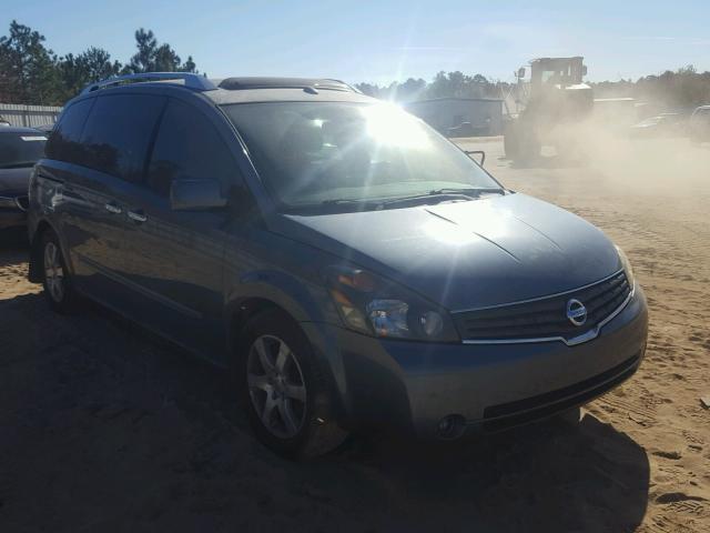 5N1BV28U79N106003 - 2009 NISSAN QUEST S BLUE photo 1