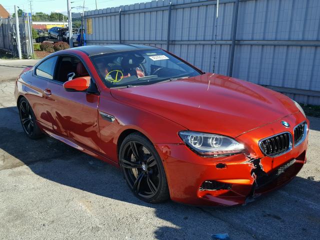 WBSLX9C52FD160802 - 2015 BMW M6 ORANGE photo 1
