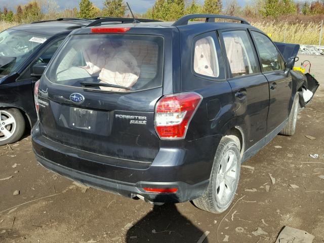 JF2SJABCXFH542723 - 2015 SUBARU FORESTER 2 GRAY photo 4