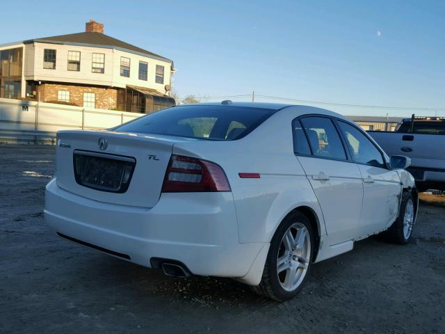 19UUA662X7A035726 - 2007 ACURA TL WHITE photo 4