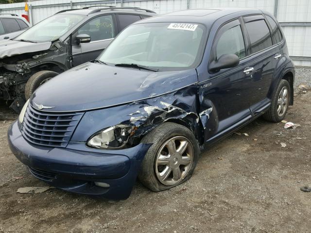 3C8FY68B53T504044 - 2003 CHRYSLER PT CRUISER BLUE photo 2