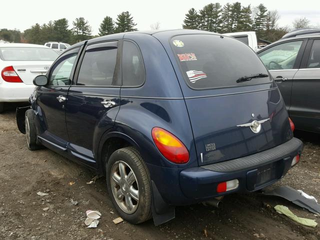 3C8FY68B53T504044 - 2003 CHRYSLER PT CRUISER BLUE photo 3