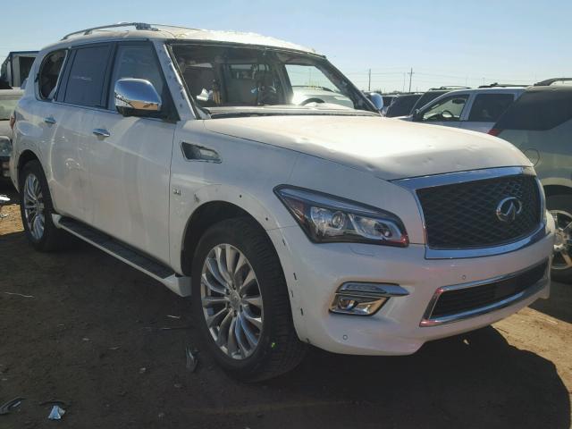 JN8AZ2NE8H9152856 - 2017 INFINITI QX80 BASE WHITE photo 1