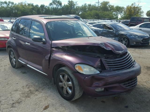 3C4FY58B73T593627 - 2003 CHRYSLER PT CRUISER PURPLE photo 1