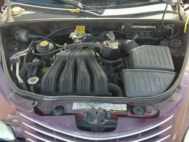 3C4FY58B73T593627 - 2003 CHRYSLER PT CRUISER PURPLE photo 7