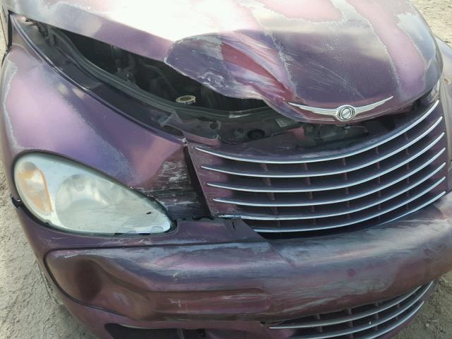 3C4FY58B73T593627 - 2003 CHRYSLER PT CRUISER PURPLE photo 9