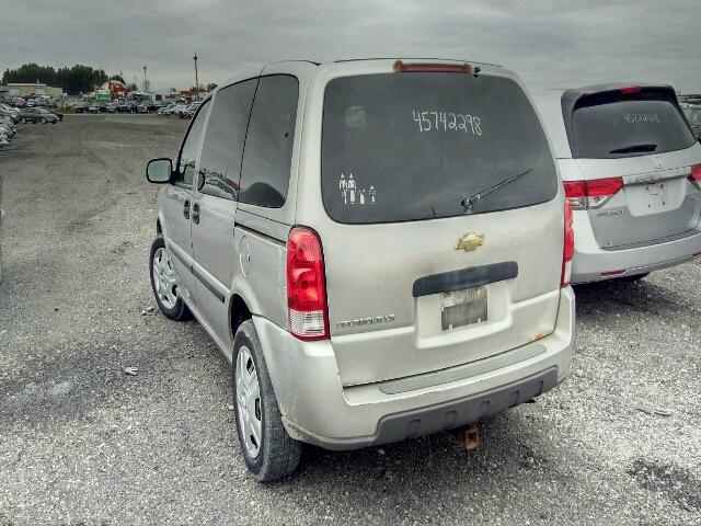 1GNDU231X7D141559 - 2007 CHEVROLET UPLANDER L 灰色 照片 3