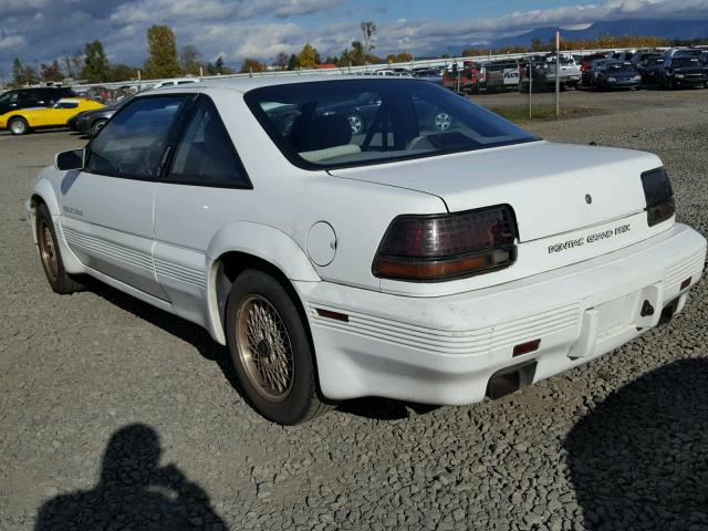 1G2WJ14T6NF243175 - 1992 PONTIAC GRAND PRIX 白色 照片 3