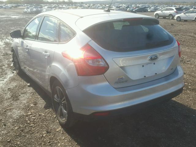 1FADP3K24EL232349 - 2014 FORD FOCUS SE SILVER photo 3