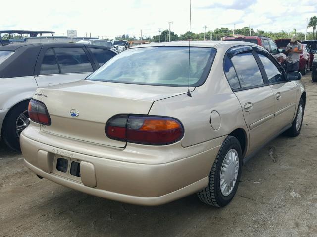 1G1ND52J82M672017 - 2002 CHEVROLET MALIBU GOLD photo 4