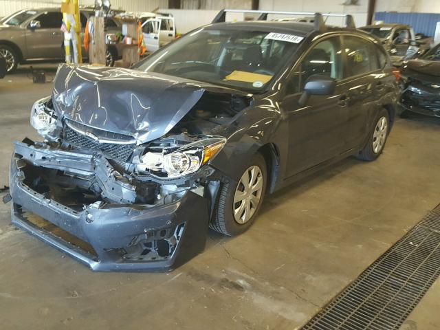 JF1GPAA60FH274513 - 2015 SUBARU IMPREZA BA GRAY photo 2