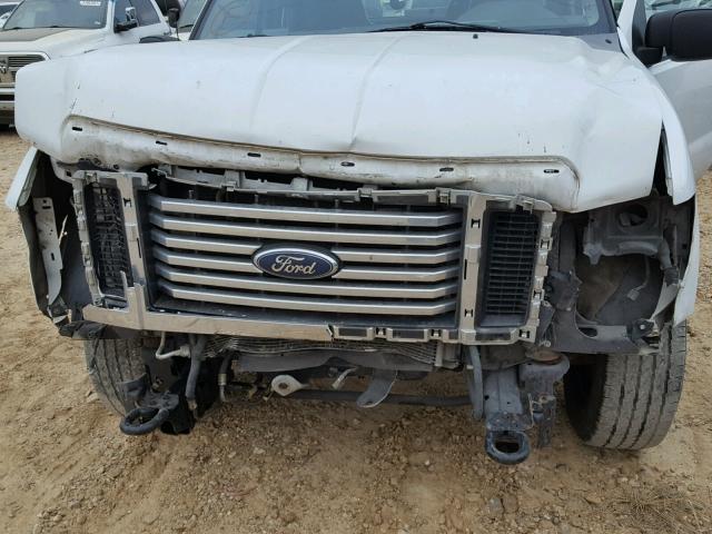 1FTSX20548EB31460 - 2008 FORD F250 SUPER WHITE photo 7