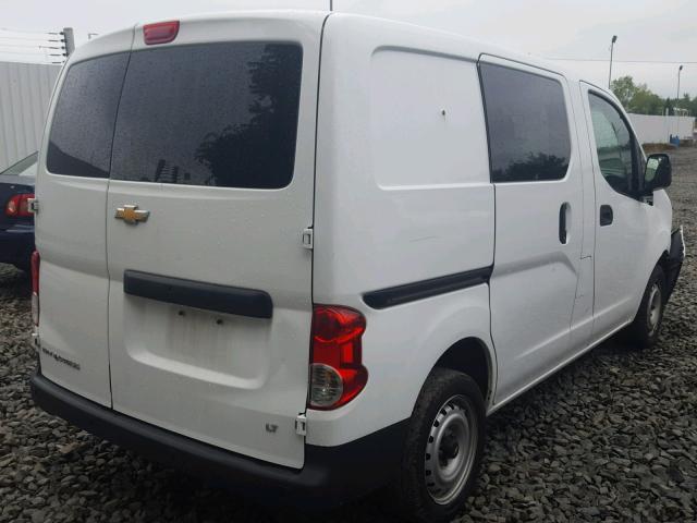 3N63M0ZN6FK717825 - 2015 CHEVROLET CITY EXPRE WHITE photo 4