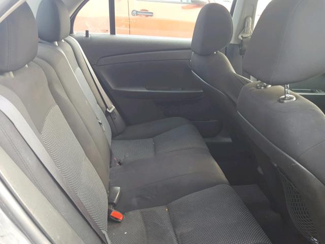 1G1ZC5EU5CF202673 - 2012 CHEVROLET MALIBU 1LT SILVER photo 6