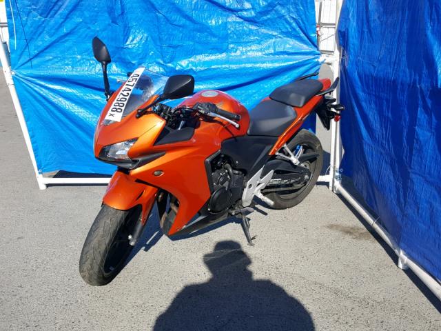 MLHPC4469F5200895 - 2015 HONDA CBR500 R ORANGE photo 2