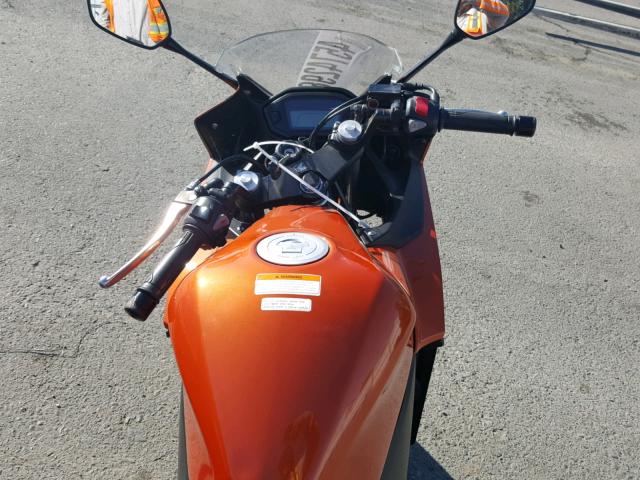 MLHPC4469F5200895 - 2015 HONDA CBR500 R ORANGE photo 5