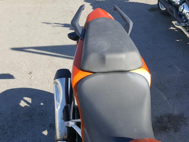 MLHPC4469F5200895 - 2015 HONDA CBR500 R ORANGE photo 6