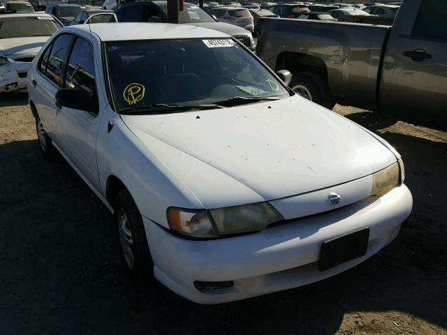 3N1AB41D6XL078967 - 1999 NISSAN SENTRA BAS WHITE photo 1