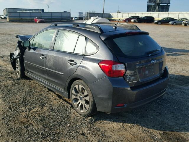 JF1GPAP69G8246623 - 2016 SUBARU IMPREZA SP GRAY photo 3