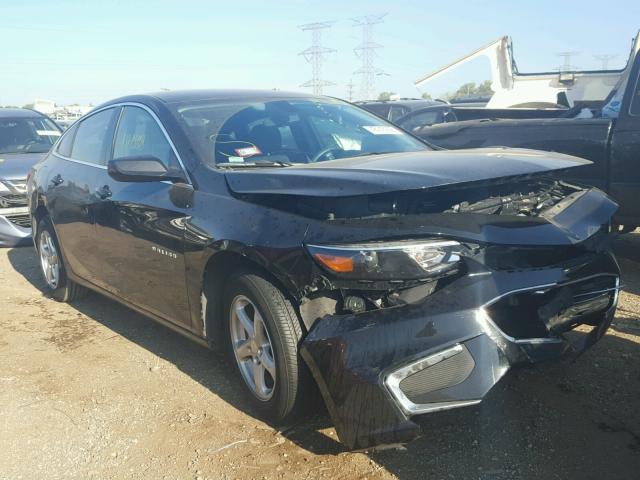 1G1ZB5ST4HF275233 - 2017 CHEVROLET MALIBU LS შავი ფოტო 1