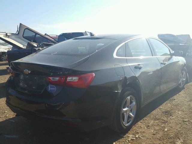 1G1ZB5ST4HF275233 - 2017 CHEVROLET MALIBU LS შავი ფოტო 4