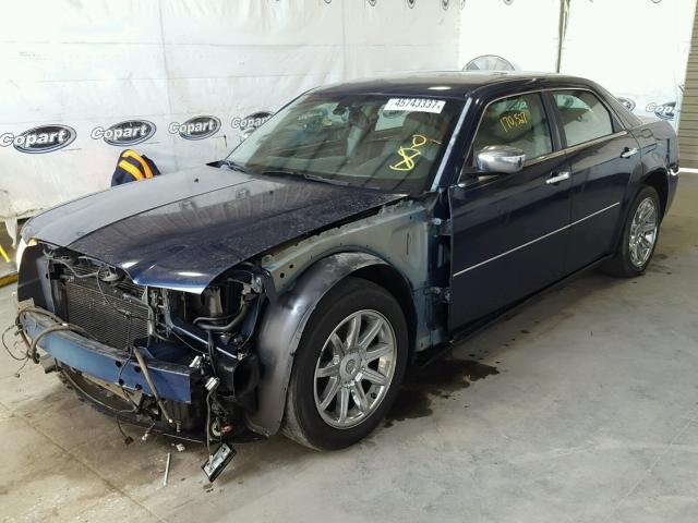 2C3LA63H86H271797 - 2006 CHRYSLER 300C BLUE photo 2