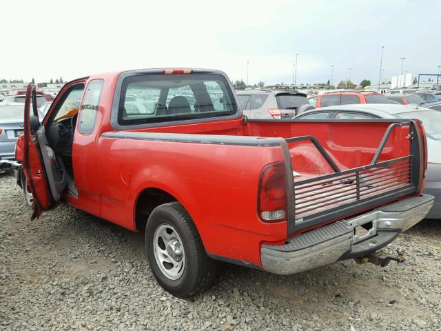 1FTDX1768VNA63015 - 1997 FORD F150 RED photo 3