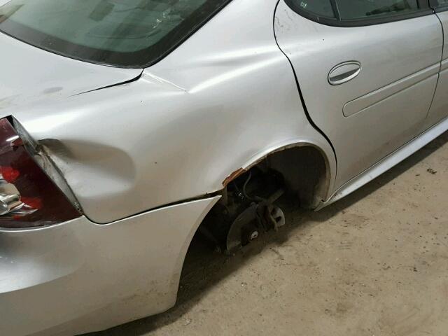 2G2WP552361196546 - 2006 PONTIAC GRAND PRIX SILVER photo 10