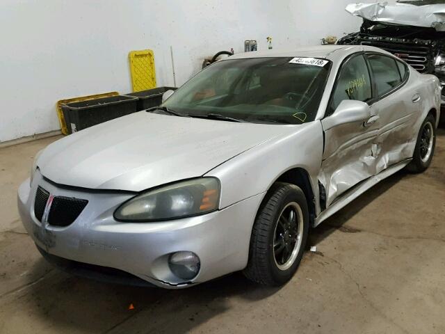 2G2WP552361196546 - 2006 PONTIAC GRAND PRIX SILVER photo 2