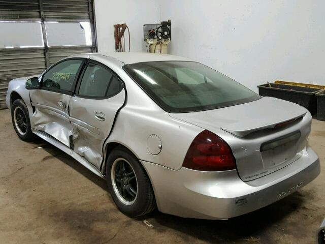2G2WP552361196546 - 2006 PONTIAC GRAND PRIX SILVER photo 3
