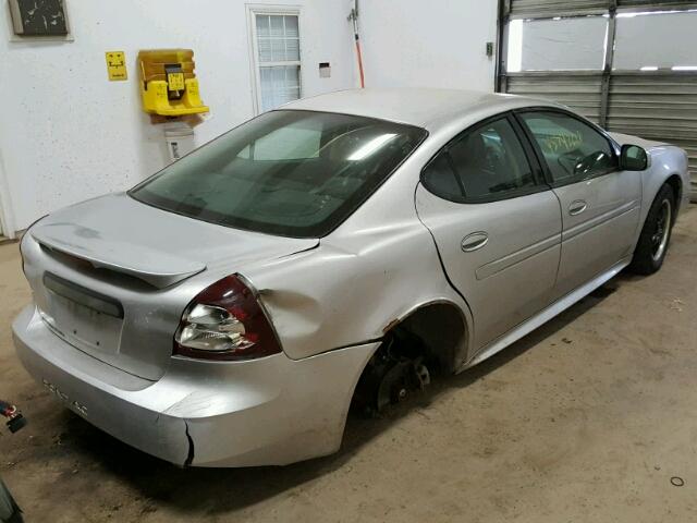 2G2WP552361196546 - 2006 PONTIAC GRAND PRIX SILVER photo 4