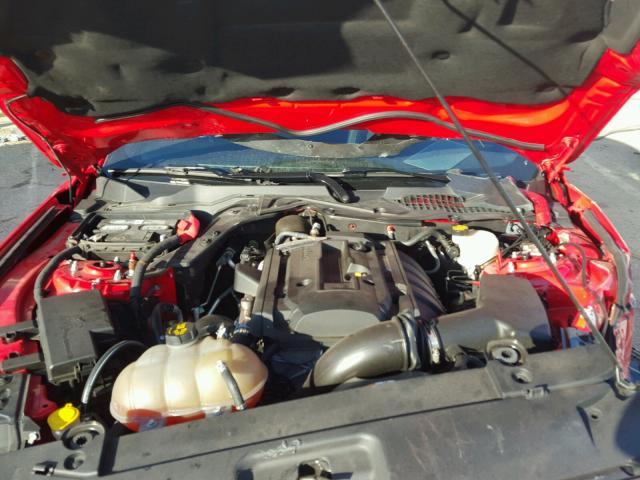 1FA6P8TH5G5294438 - 2016 FORD MUSTANG RED photo 7