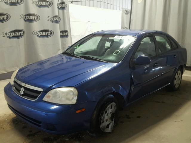 KL5JD56Z57K609245 - 2007 SUZUKI FORENZA BLUE photo 2