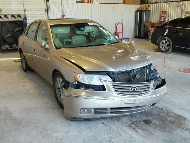 KMHFC46F96A113755 - 2006 HYUNDAI AZERA SE GOLD photo 1