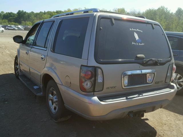 5LMEU27R42LJ01515 - 2002 LINCOLN NAVIGATOR Złoty zdjęcie 3
