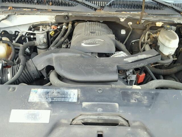 3GNEC16Z34G327560 - 2004 CHEVROLET SUBURBAN C WHITE photo 7