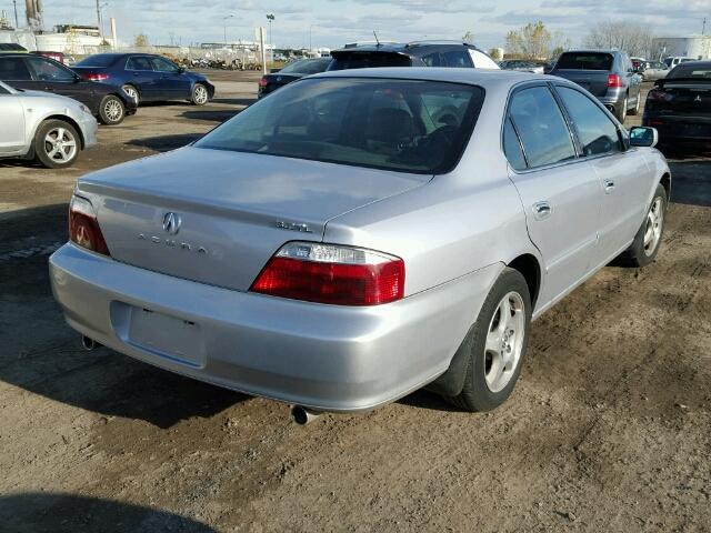 19UUA56613A805786 - 2003 ACURA 3.2TL SILVER photo 4