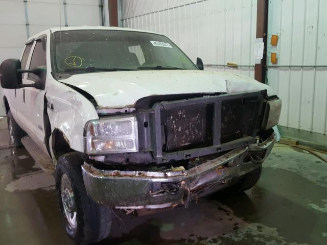 1FTSW21P35EA57317 - 2005 FORD F250 SUPER WHITE photo 9