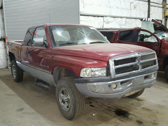 1B7HF13Y8VJ609721 - 1997 DODGE RAM 1500 RED photo 1