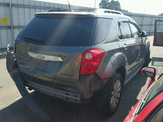 2CNFLGEC1B6306434 - 2011 CHEVROLET EQUINOX LT BROWN photo 4