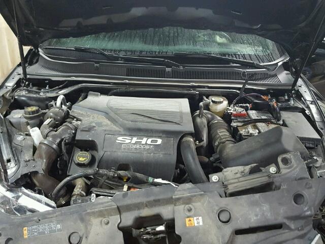 1FAHP2KT9GG106259 - 2016 FORD TAURUS SHO BLACK photo 7