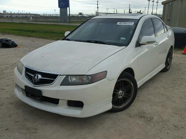 JH4CL96915C032345 - 2005 ACURA TSX WHITE photo 2