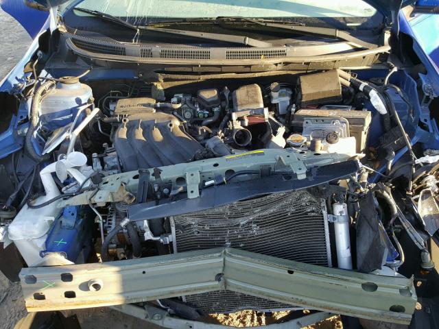 3N1CN7AP7CL917191 - 2012 NISSAN VERSA S 蓝色 照片 7