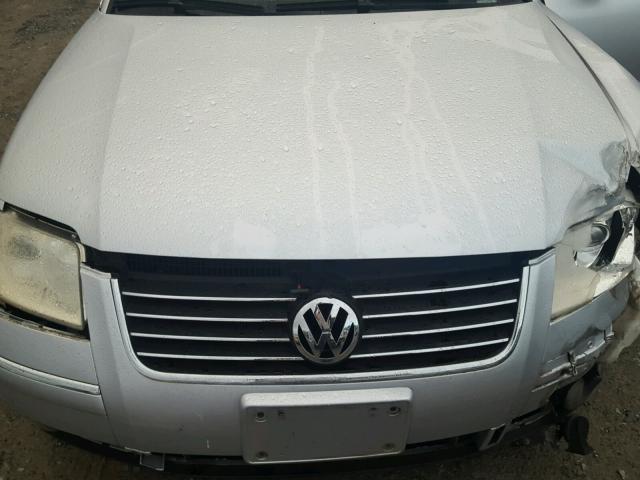 WVWRH63BX3P434082 - 2003 VOLKSWAGEN PASSAT GLX SILVER photo 7