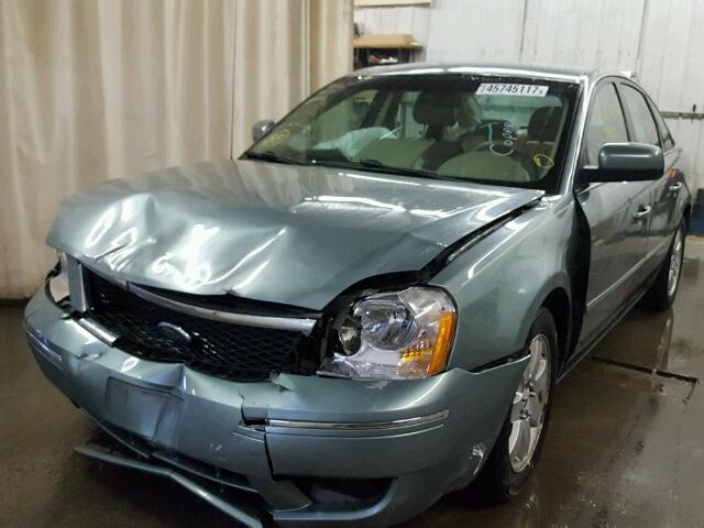 1FAHP24156G153606 - 2006 FORD FIVE HUNDR BLUE photo 2