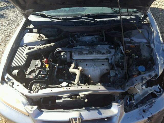 1HGCG5667YA022487 - 2000 HONDA ACCORD EX GRAY photo 7