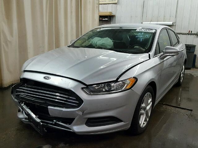 1FA6P0H78G5103919 - 2016 FORD FUSION SILVER photo 2