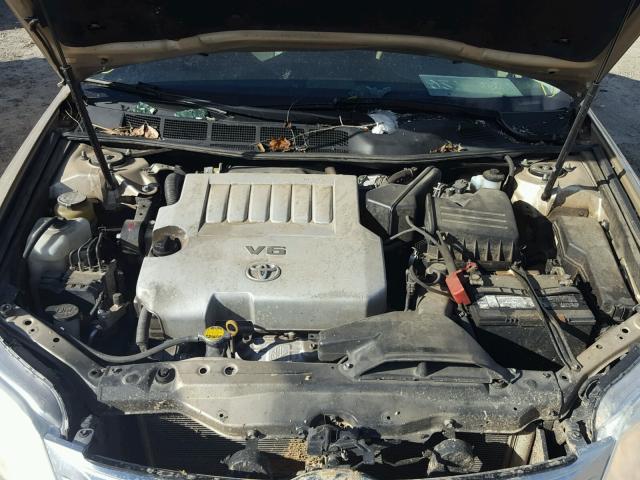 4T1BK3DB5BU421381 - 2011 TOYOTA AVALON BAS GOLD photo 7