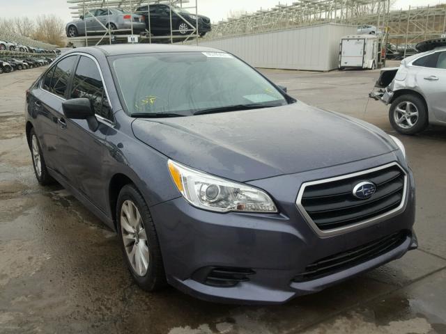 4S3BNAB63H3016687 - 2017 SUBARU LEGACY 2.5 BLUE photo 1