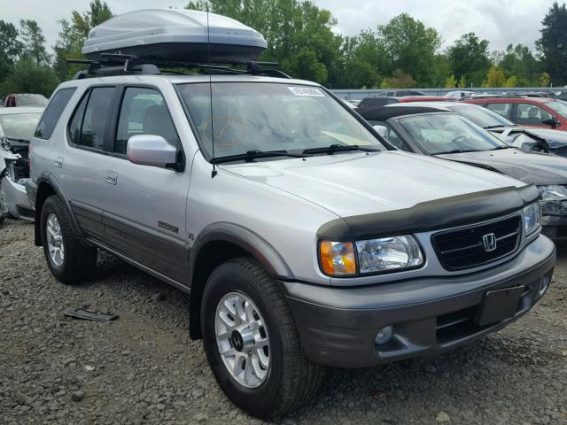 4S6DM58W214402739 - 2001 HONDA PASSPORT E SILVER photo 1